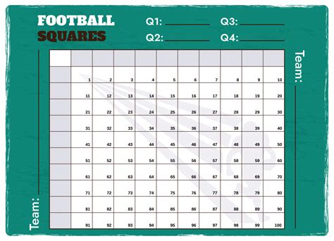 About Football Squares .